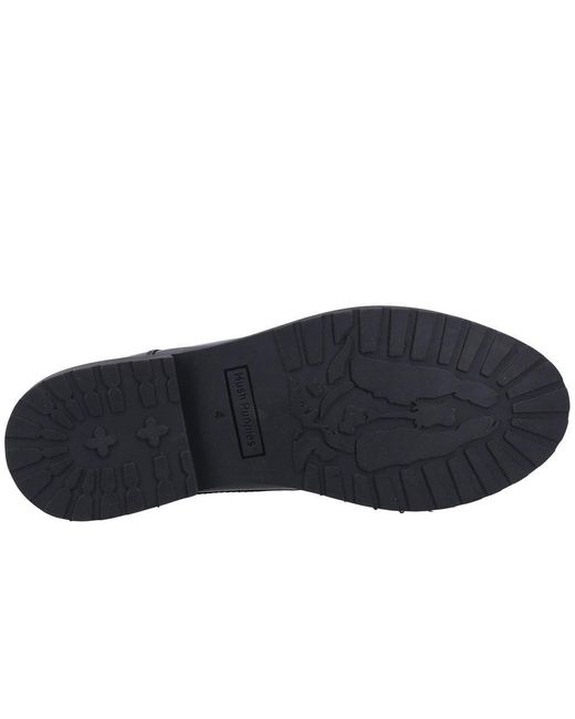 Hush Puppies Black Verity Lace Up Shoes