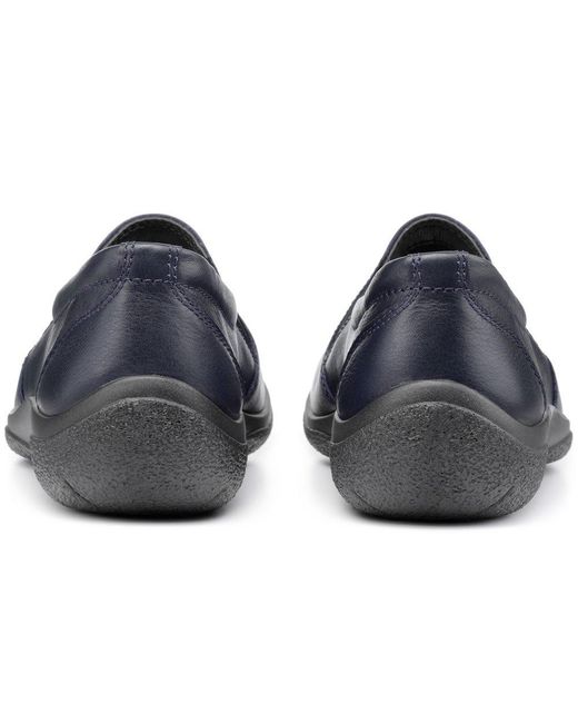 Hotter Blue Glove Ii Extra Wide Fit Slip On Shoes