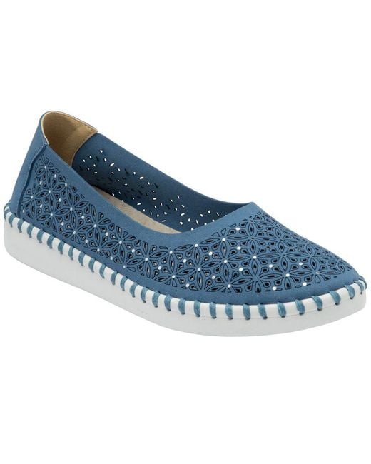 Lotus Blue Ewelina Slip On Shoes