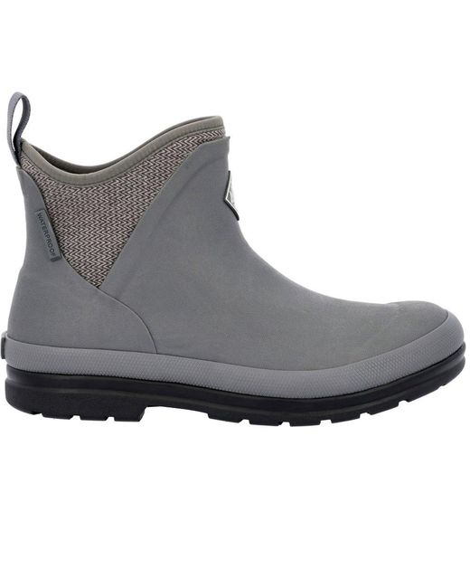 Muck Boot Gray Originals Ankle Wellingtons