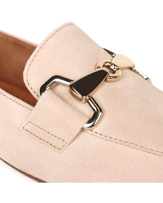 Gabor Pink Jangle Loafers Colour: Oak