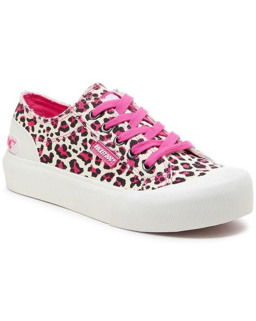 Rocket Dog Pink Jazzin Plus Monroe Trainers