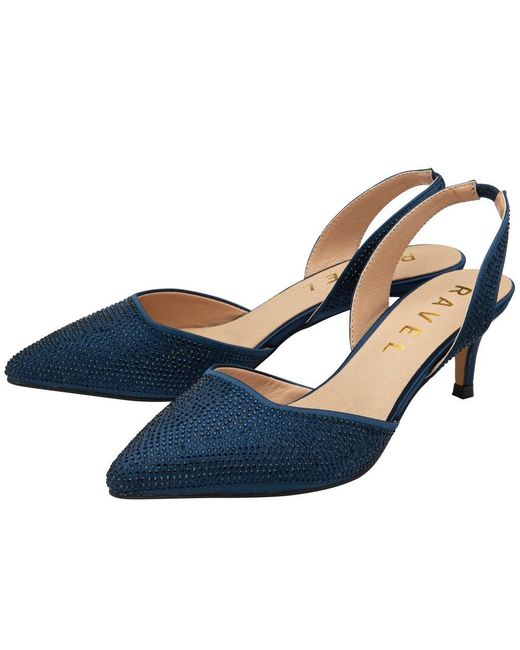 Ravel Blue Mallow Court Shoes