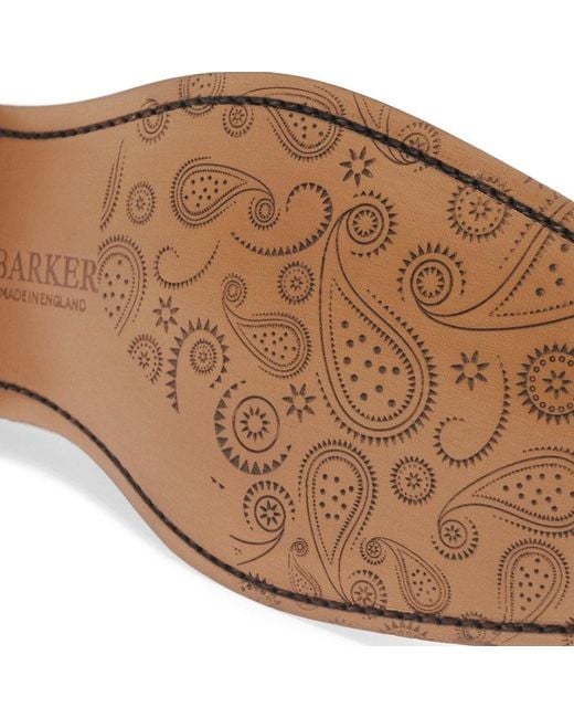 Barker Brown Men's Tan 'grant' Wingtip Brogue for men