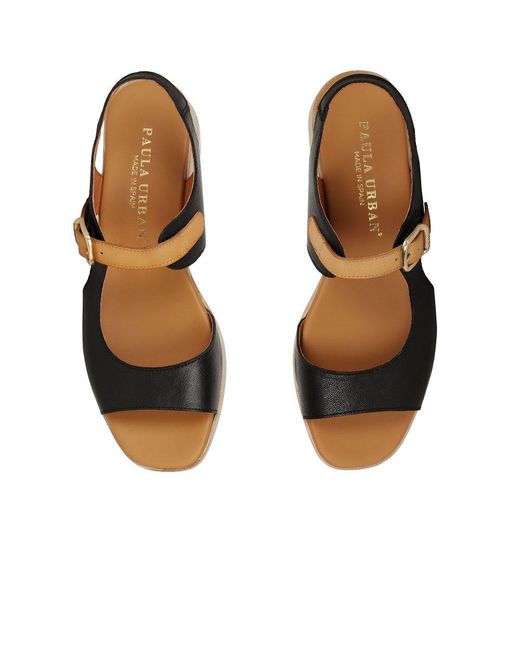 Paula Urban Brown St Tropez Sandals
