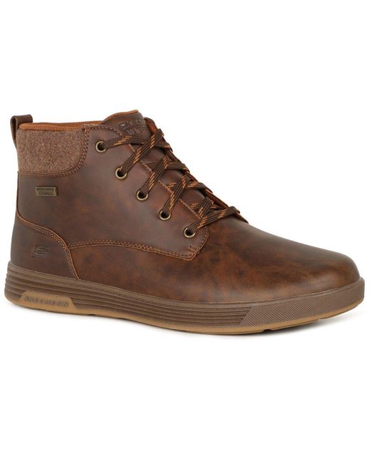 Skechers Brown Cavell Waterproof Boots for men