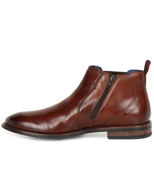 Bugatti Brown Colonel Chelsea Boots for men