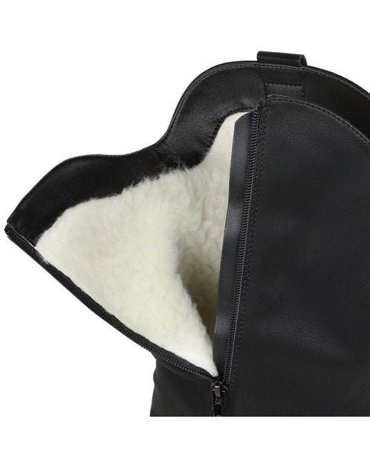 Rieker Black Cortina Knee High Boots