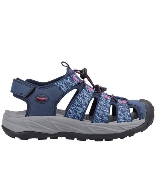 Cotswold Blue Bibury Sandals