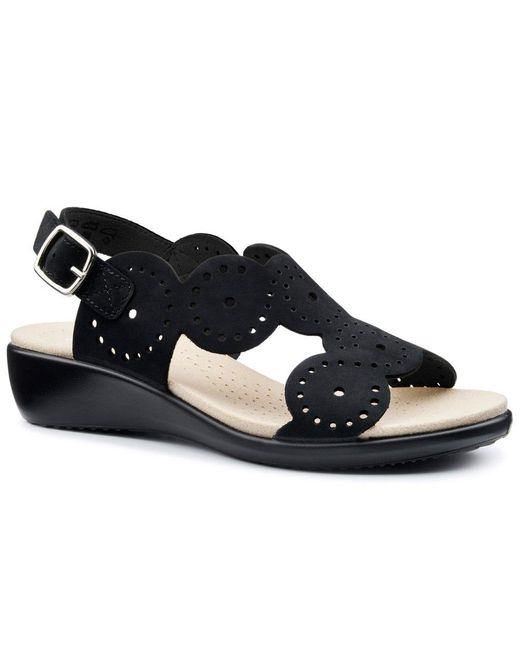 Hotter Blue Diana Sandals