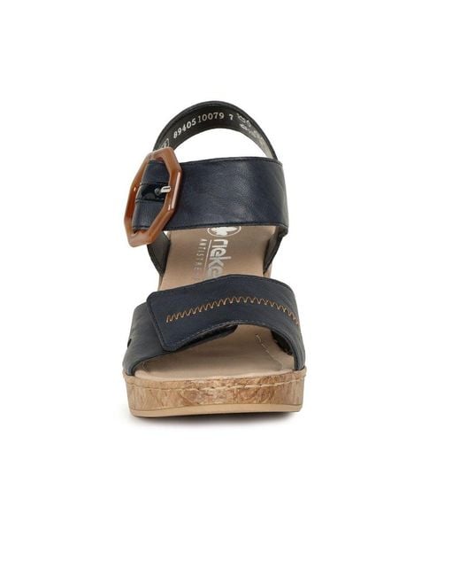 Rieker Metallic Vital Sandals