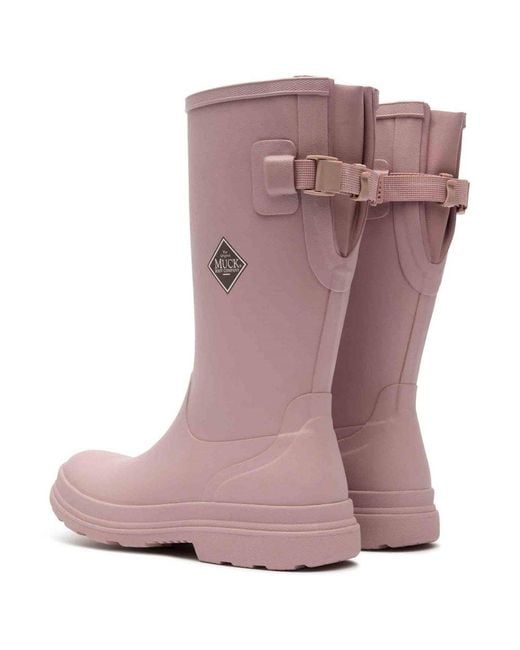 Muck Boot Pink Rainscape Tall Wellingtons