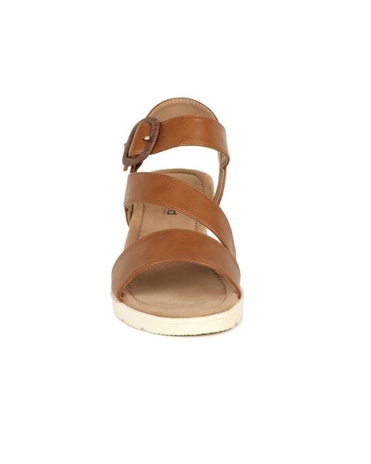 Westland Brown Eloise 01 Wedge Heel Sandals