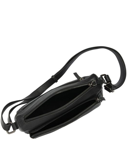 Lotus Black Ida Cross Body Bag