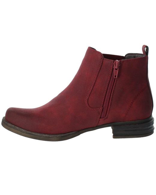 Westland Red Venus 37 Ankle Boots