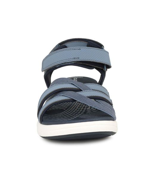 Clarks Blue Mira Shore Sandals Tex