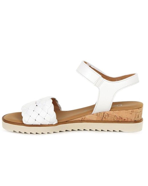 Gabor Metallic Rose Sandals