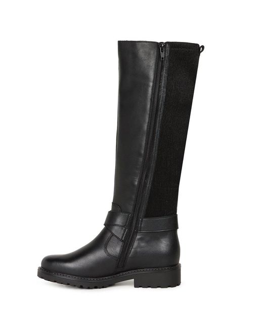 Remonte Black Brave Knee High Boots