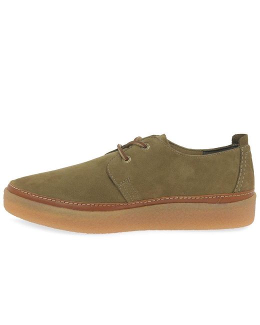 Clarks Green Clarkwood Low Shoes for men