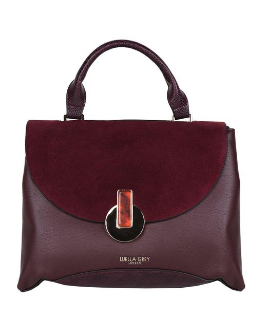 Luella Grey Purple Orla Grab Bag
