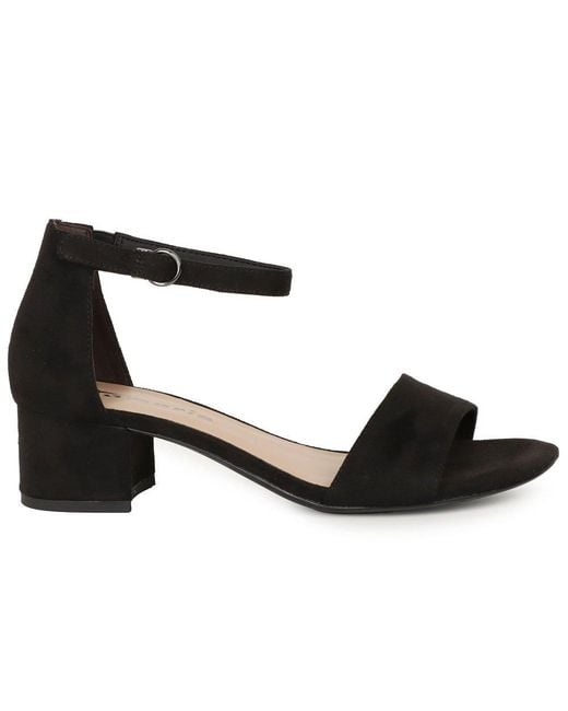 Tamaris Black Gardenia Dress Sandals