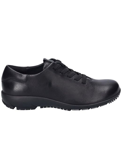 Josef Seibel Black Charlotte 01 Lace Up Shoes