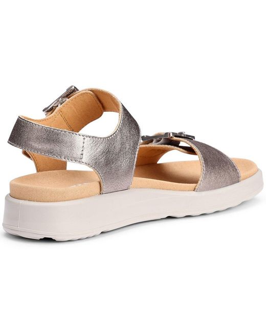 Hotter Metallic Corfu Sandals