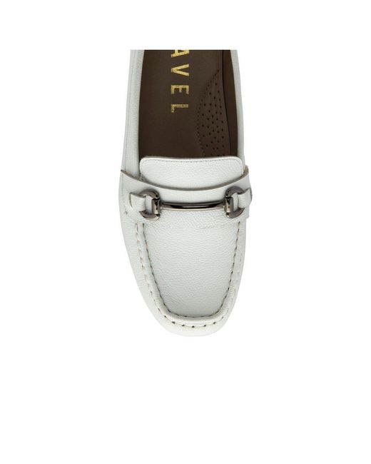 Ravel White Dutton Loafers