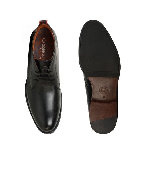 Base London Black Wallis Chukka Boots for men