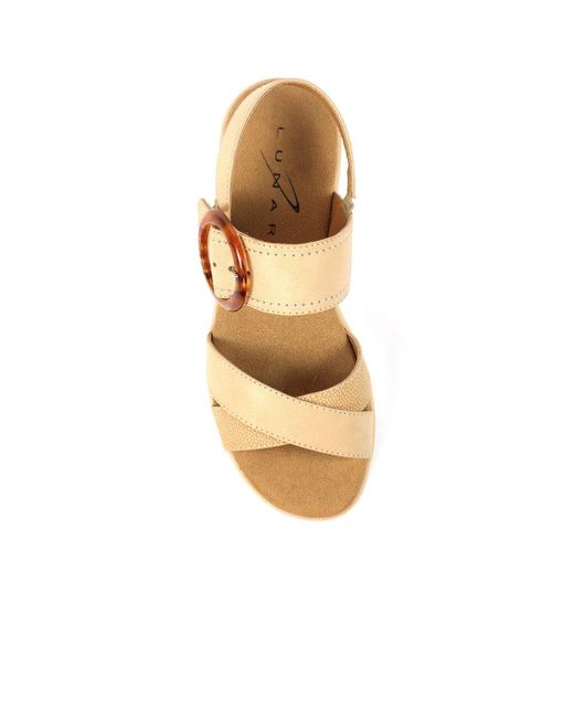 Lunar (GRS) Metallic Elise Sandals