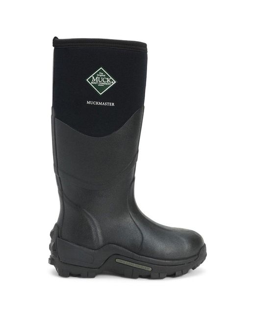 Muck Boot Black Muckmaster Hi Wellingtons