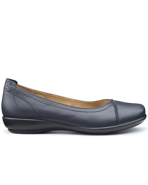 Hotter Blue Robyn Ii Extra Wide Pumps