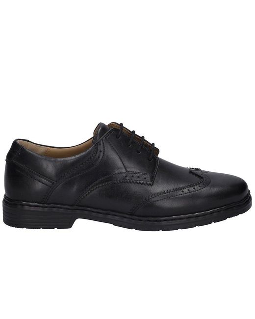 Josef Seibel Black Alastair 14 Brogues (Schwarz) for men
