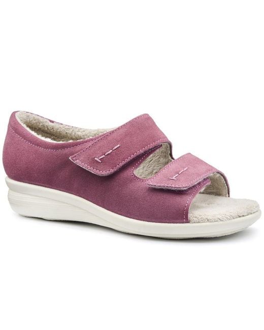 Hotter Pink Siesta Slippers