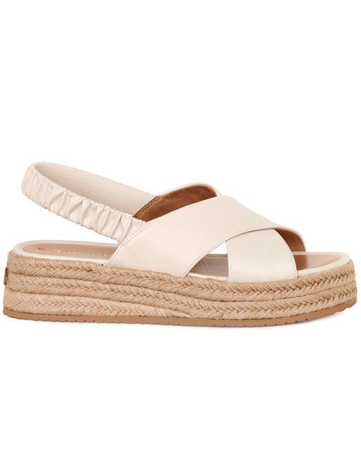 Tamaris White Ausonia Espadrille Sandals