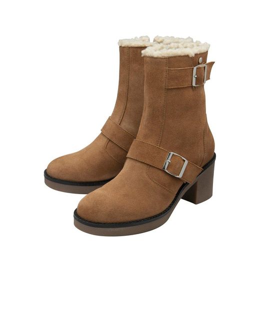 Ravel Brown Naburn Ankle Boots