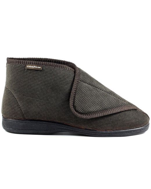 Goodyear Black Drake Slippers for men