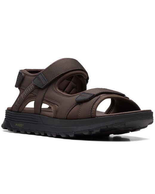 Clarks Brown Atl Trek Sun Sandals Size: 7 for men