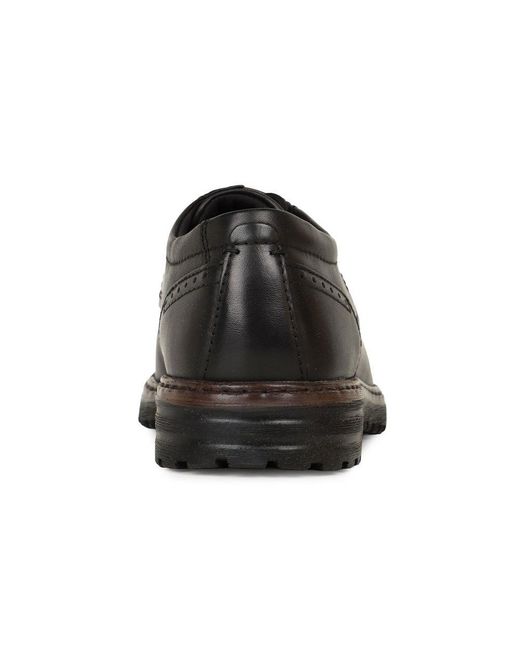 Josef Seibel Black Erroll 50 Waterproof Shoes for men