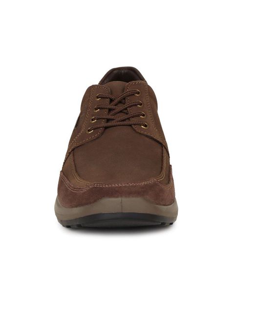 Josef Seibel Brown Marley 51 Waterproof Shoes for men