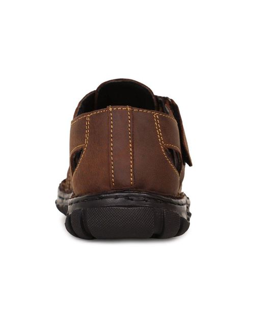 Lotus Brown Bruno Sandals for men
