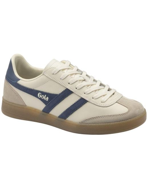 Gola White Viper Leather Trainers for men