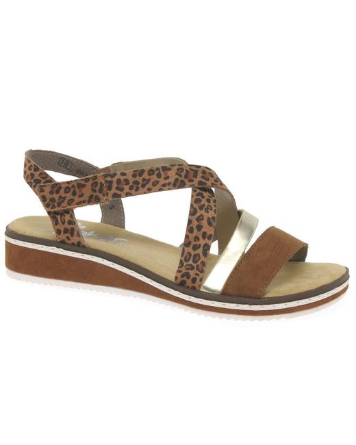 Rieker Multicolor Kaz Sandals
