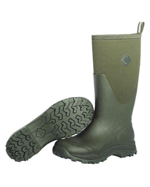 Muck Boot Green Outpost Tall Wellingtons for men