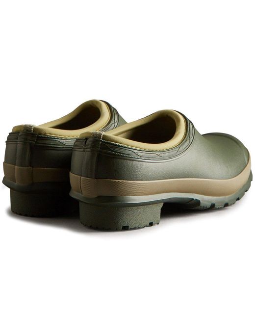 Hunter Green Gardener Clogs