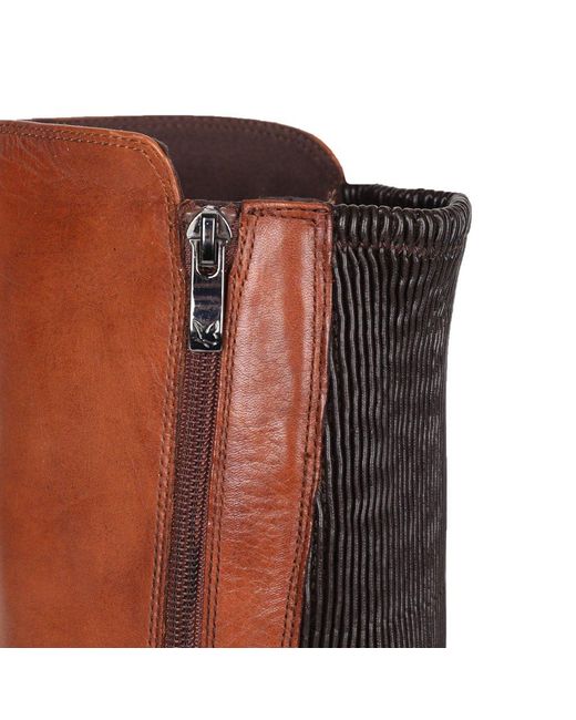 Caprice Brown Locket M Knee High Boots