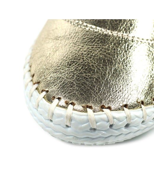 Lunar (GRS) Metallic St Ives Lace Up Shoes