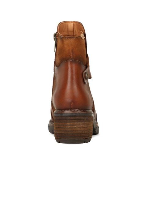 Pikolinos Brown Suzy Ankle Boots