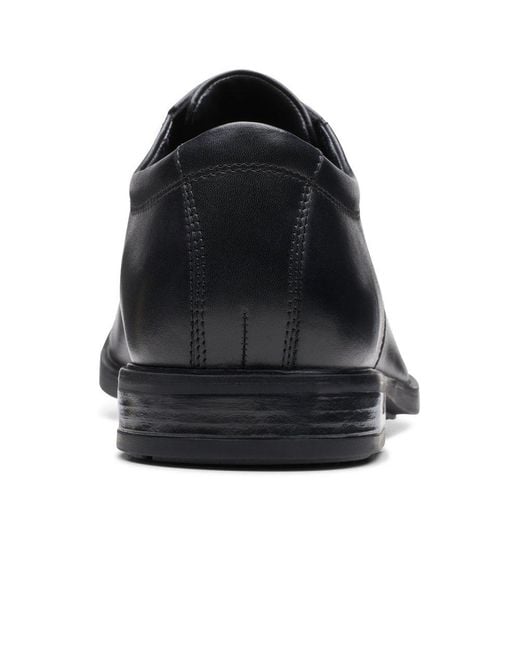 Clarks Black Howard Over Formal Shoes for men