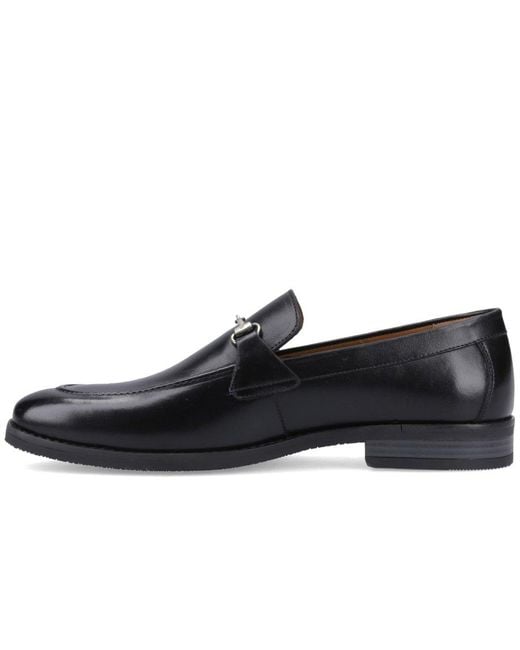 Hush Puppies Black Moses Loafers for men